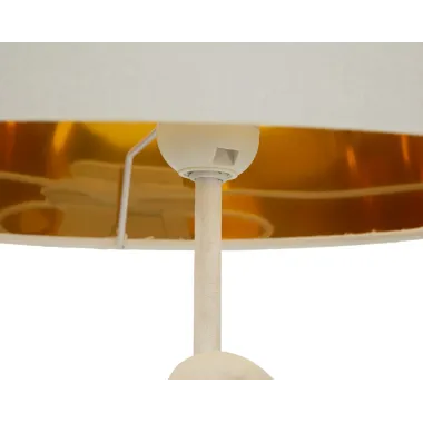 LAMPA STOŁOWA OCTOPUS BIAŁA Ø 30,5X64,5 cm